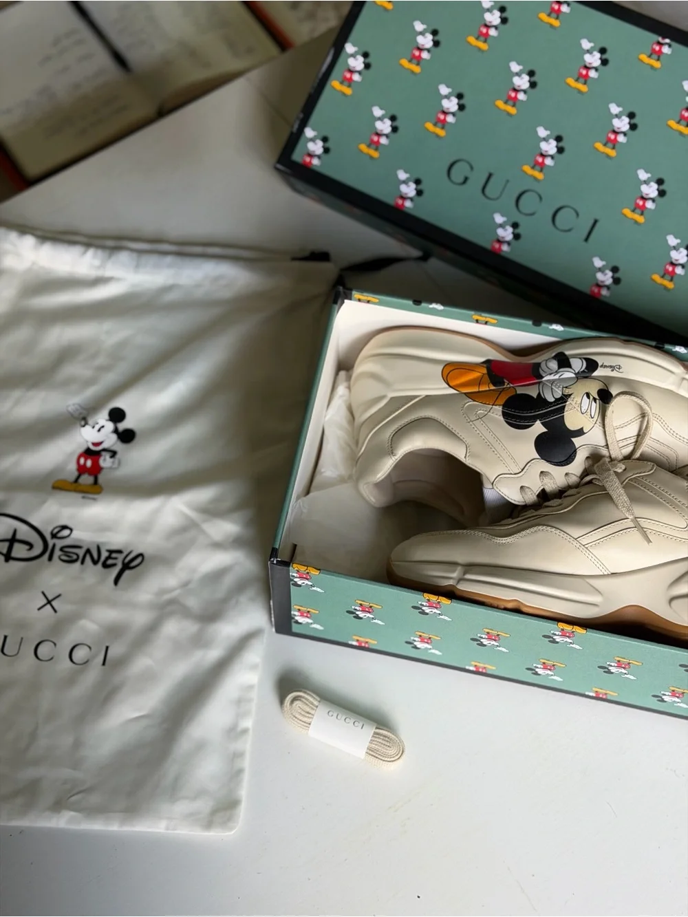 Gucci Rhyton Mickey Mouse Sneaker